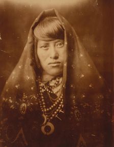 An Acoma woman, c1905. Creator: Edward Sheriff Curtis