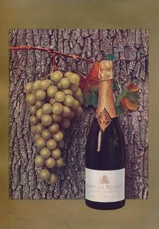 An advertisement for Sparkling Muscatel c1908. Artist: John Swain & Son