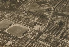 An Aerial Camera's View of Lords and the District of Marylebone c1935. Creator: Aerofilms