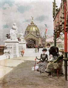 An Afternoon at the Exhibition 1889