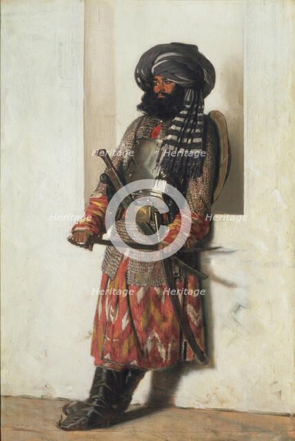 An Afghan, 1870. Artist: Vereshchagin, Vasili Vasilyevich (1842-1904)