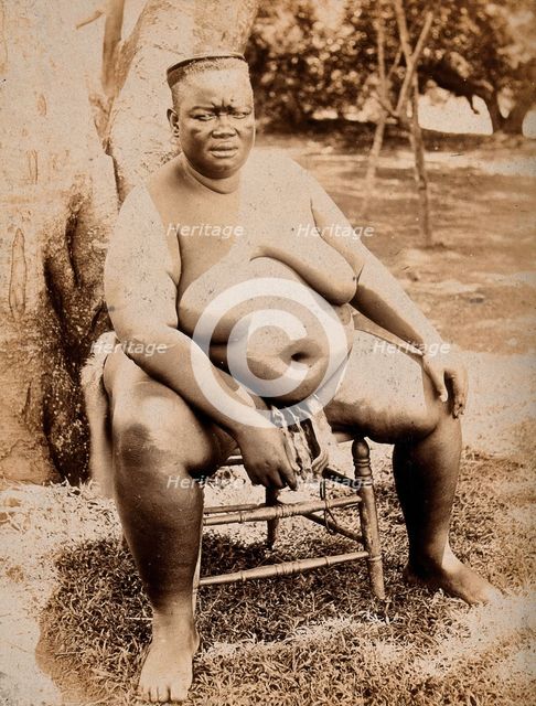 An African woman, 19th century. Creator: Unknown.