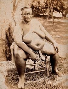 An African woman, 19th century. Creator: Unknown