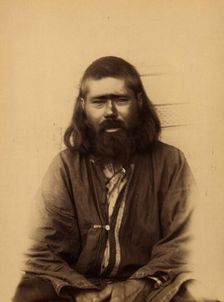 An Ainu from the Settlement of Penzenskoye in Southern Sakhalin, 1880-1899. Creator: Innokenty Ignatievich Pavlovsky