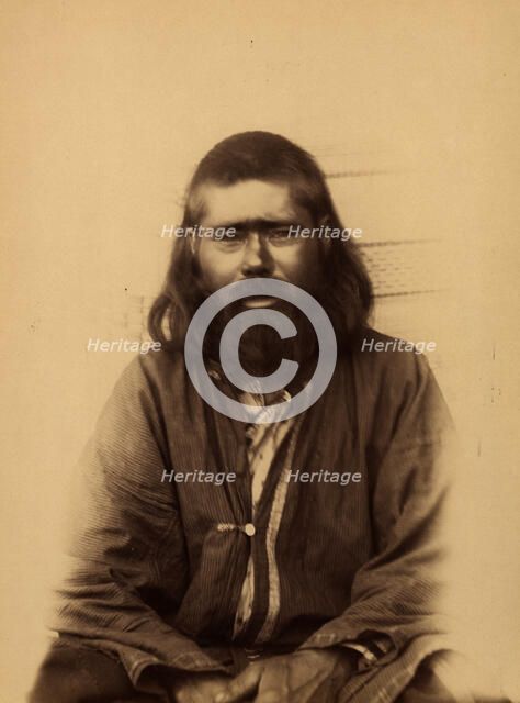 An Ainu from the Settlement of Penzenskoye in Southern Sakhalin, 1880-1899. Creator: Innokenty Ignatievich Pavlovsky.