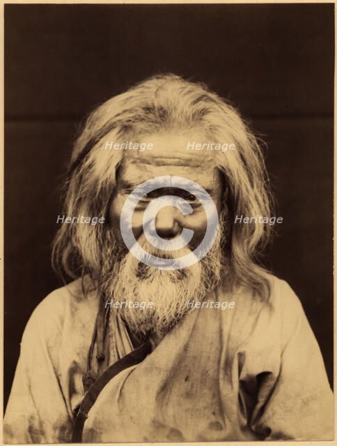 An Ainu-Giliak Shaman from the Village of Agnevo near the Due Post, 1880-1899. Creator: Innokenty Ignatievich Pavlovsky.