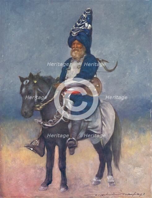 'An Akalis Fanatical Devotee', 1903. Artist: Mortimer L Menpes.