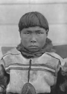 An Alaskan Eskimo boy, between c1900 and c1930. Creator: Unknown