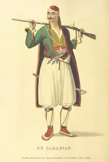 An Albanian, 1813. Creator: Unknown