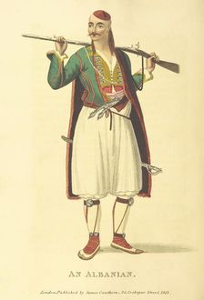 An Albanian, 1813. Creator: Unknown