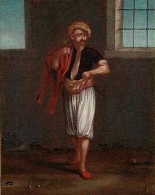 An Albanian Sailor, 1700-1737. Creator: Workshop of Jean Baptiste Vanmour