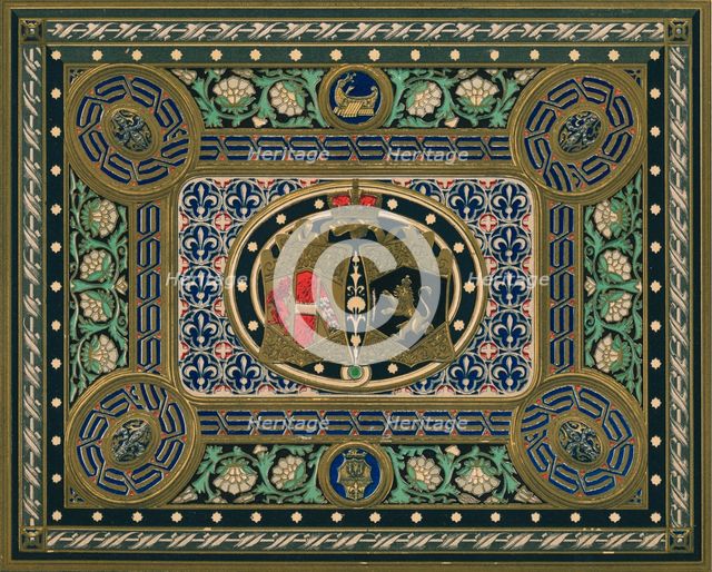 'An Album Cover by Girardet of Vienna', 1863.  Artist: Robert Dudley.