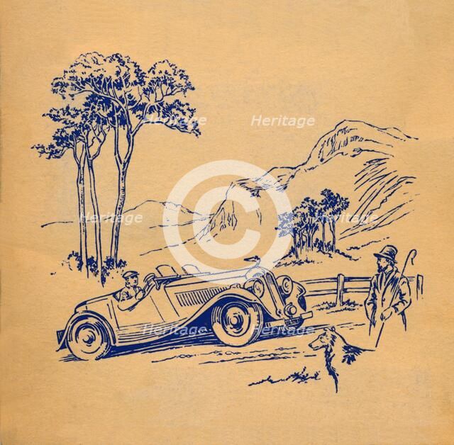 'An Album of Motor Cars front cover', c1936. Artist: Unknown.