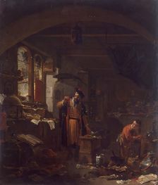 An Alchemist, 1650. Creator: Thomas Wijck