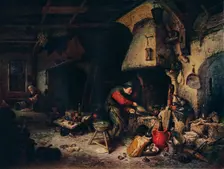 An Alchemist 1661. Artist: Adriaen van Ostade