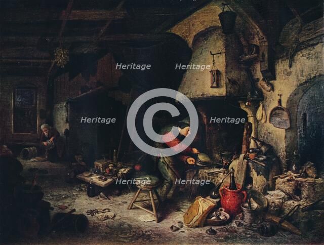 'An Alchemist', 1661. Artist: Adriaen van Ostade.