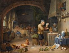 An Alchemist, . Creator: Teniers; David; the Younger (1610-1690)