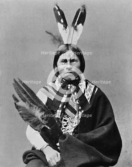 An Algonquin Indian, 1912. Artist: Robert Wilson Shufeldt.