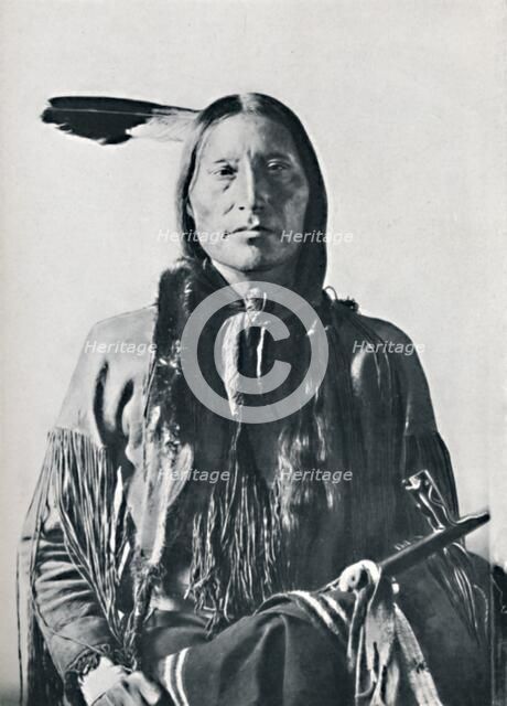 An Algonquin Indian, 1912. Artist: Robert Wilson Shufeldt.