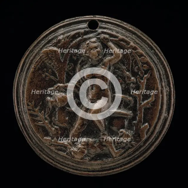 An Allegorical Scene, 16th century. Creator: Master I.S.A..