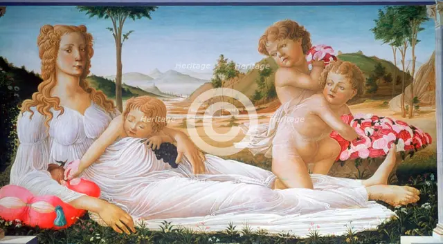 'An Allegory', 1490-1550. Artist: Unknown follower of Botticelli