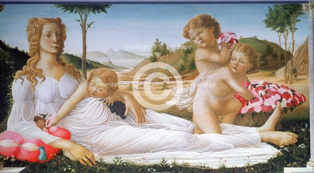 'An Allegory', 1490-1550. Artist: Unknown follower of Botticelli