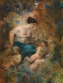 An Allegory c1869-1892, (1906). Creator: Jules Lessore
