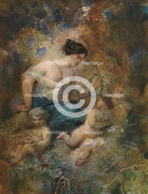 'An Allegory', c1869-1892, (1906). Creator: Jules Lessore.