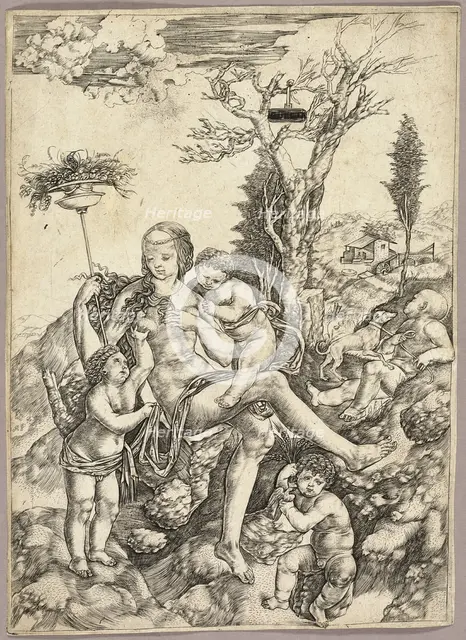 An Allegory of Abundance, c.1515. Creator: Cristofano di Michele Martini.