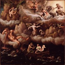 An Allegory of Immortality, c1540. Creator: Giulio Romano