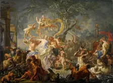 An Allegory of Misrule, 1720-61. Creator: Johann Georg Platzer