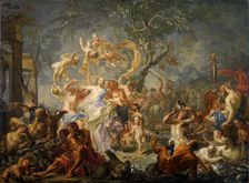 An Allegory of Misrule, 1720-61. Creator: Johann Georg Platzer