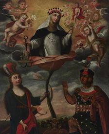 An Allegory of Saint Rose of Lima, c1730-1760. Creator: Unknown