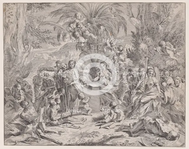 An allegory of painting, 17th century. Creator: Francois Collignon.