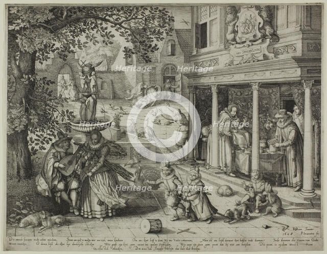 An Allegory of Relations between the Generations, 1608. Creator: Pieter Serwouters.