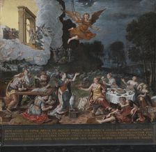An Allegory of the Wise and the Foolish Virgins, 1570. Creator: Hans Ewouts
