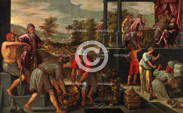 An Allegory of Trade and Commerce, ca 1590. Creator: Fiammingo, Paolo (c. 1540-1596).