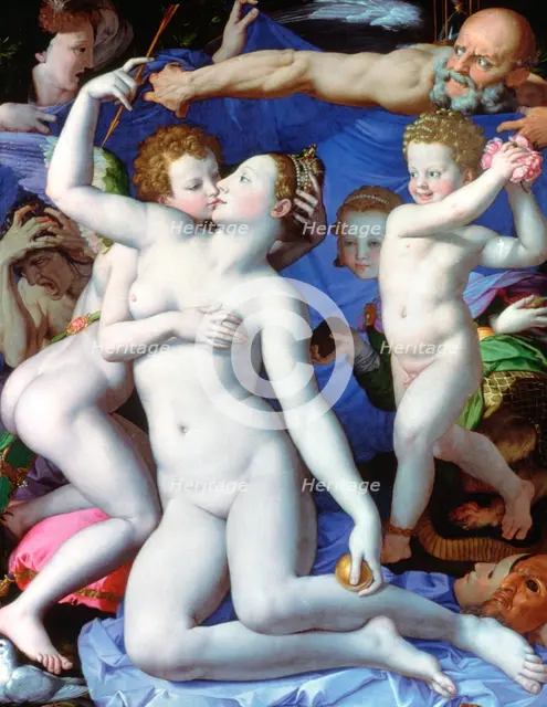 'An Allegory with Venus and Cupid', c1523-1568. Artist: Agnolo Bronzino