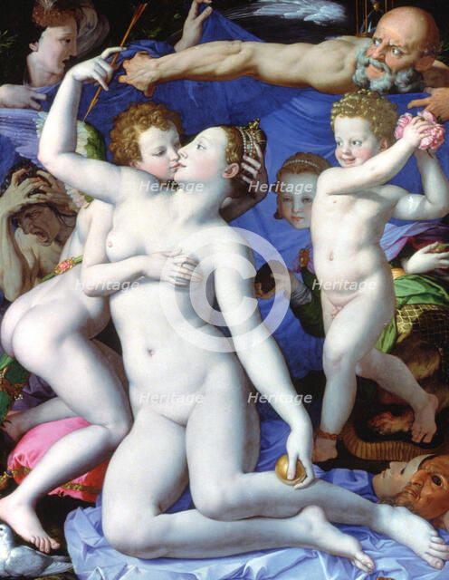 'An Allegory with Venus and Cupid', c1523-1568. Artist: Agnolo Bronzino