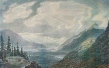 An Alpine Valley 18th century. Artist: John Robert Cozens