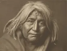An Apache, 1903. Creator: Edward Sheriff Curtis