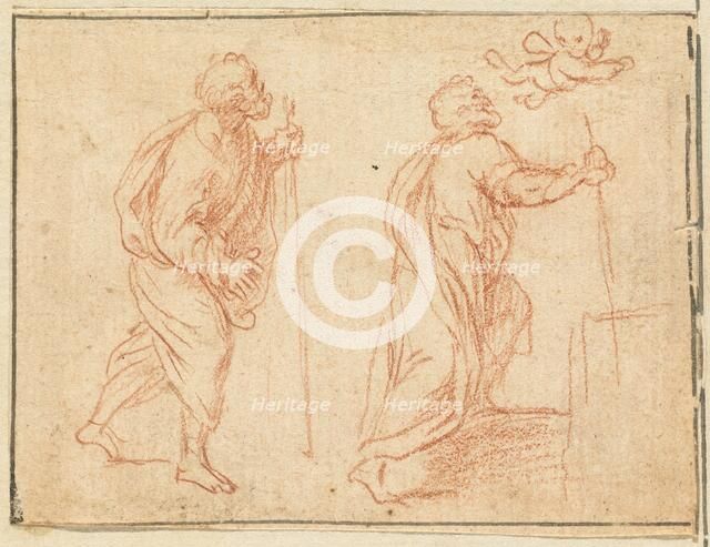 An Apostle Guided by an Angel. Creator: Agostino Masucci.