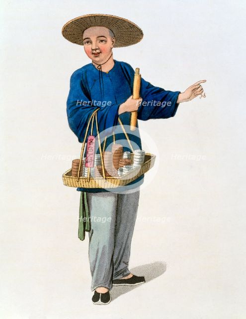 'An Apothecary', China, 1800. Creator: J Dadley.