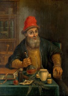 An apothecary. Creator: Unknown