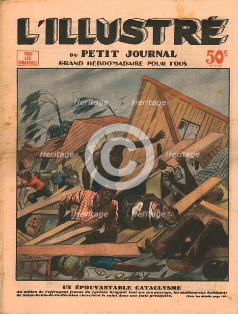 An appalling cataclysm, 1932.  Creator: Unknown.