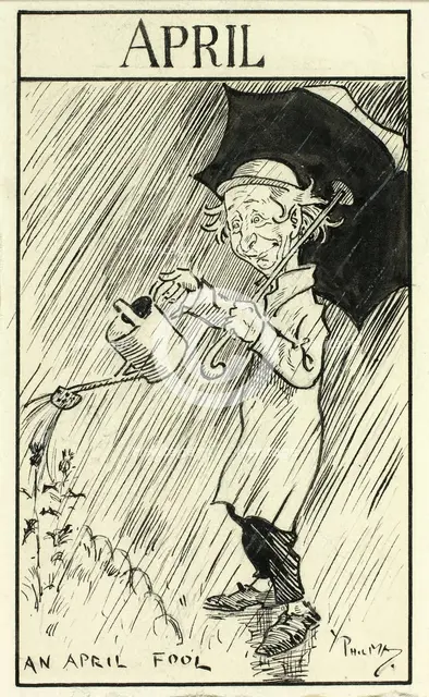 An April Fool, n.d. Creator: Philip William May.