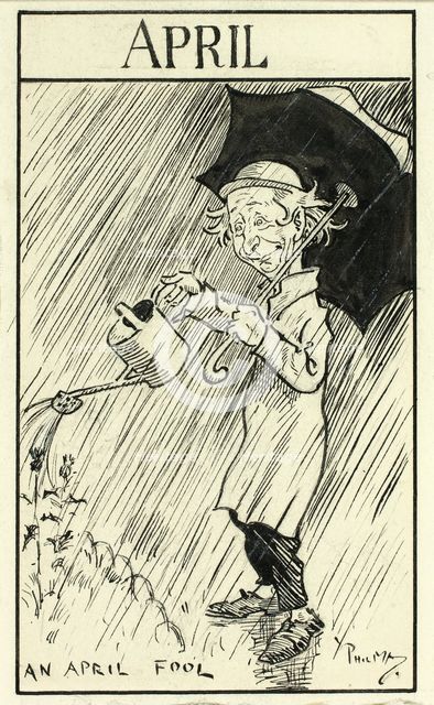 An April Fool, n.d. Creator: Philip William May.