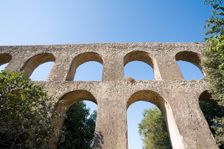 An aqueduct in Tarquinia, Italy. Creator: Samuel Magal