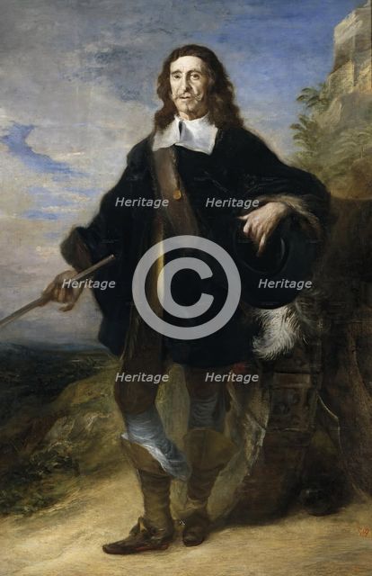 An Artillery General, c1665. Creators: Francisco Rizi, Francisco Herrera the Younger.