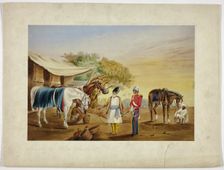 An Arab Horse Merchant, n.d. Creator: Unknown